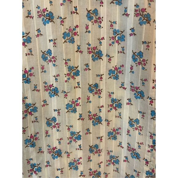 Aeropostale authentic western shirt pearl snap yellow floral size large (8037) - Picture 5 of 5